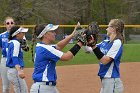Softball vs Emerson 1  Wheaton College Softball vs Emerson in game 1 of a doubleheader. - Photo By: KEITH NORDSTROM : Wheaton, Softball